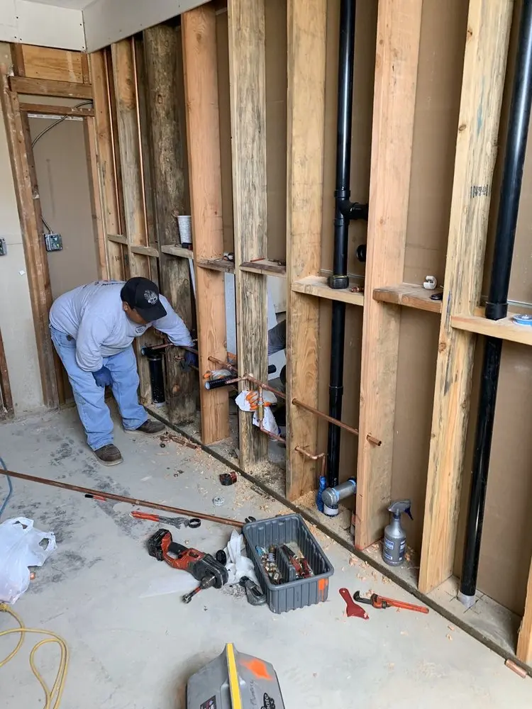 Commercial rough-in plumbing for Trenchless Sewer Repair in Vista Ridge Village